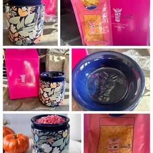 NWT Pink Zebra Navy Foliage Simmer Pot + Good Vibes Sprinkles 3.75 oz
